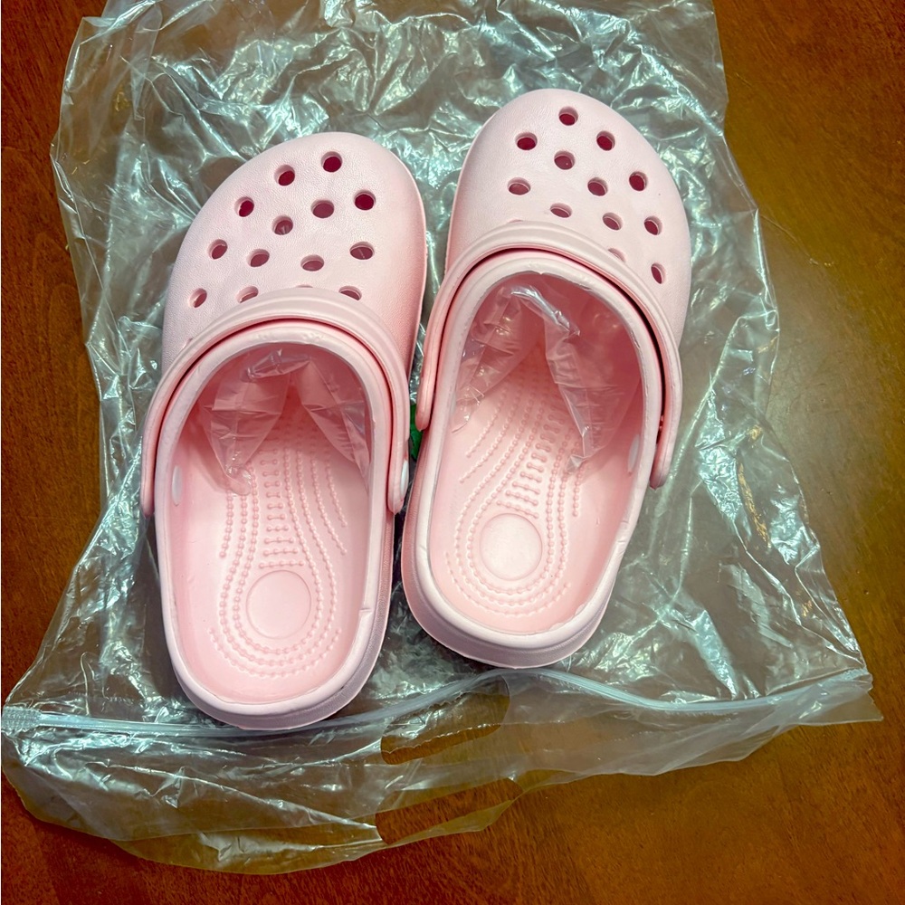Pink Kids Clogs